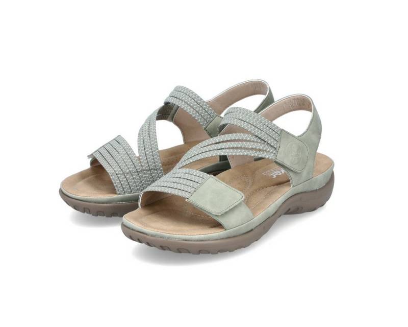 Rieker 64870-52 hellgrün Damen Sandale von Rieker