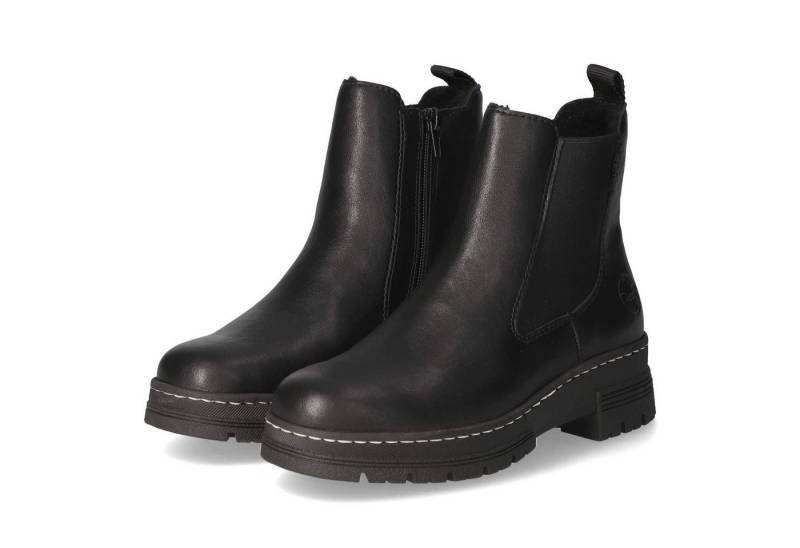 Rieker Rieker 73892-00 Damen Kunstleder schwarz Winterstiefel von Rieker