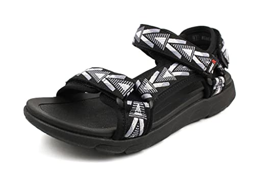 Rieker Herrenschuhe Sandalen Schwarz Freizeit, Schuhgröße:45 EU von Rieker