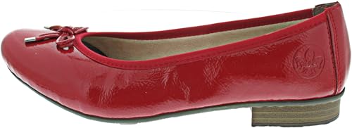 Rieker Ballerina Rot von Rieker