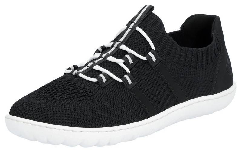 Rieker Barfußschuh Slip-On Sneaker, Slipper, Freizeitschuh, Halbschuh mit elastischem Strickschaft von Rieker