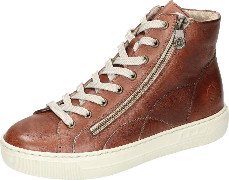 Rieker Stiefeletten Schnürstiefelette aus strapazierfähigem Synthetik von Rieker