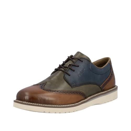 Rieker Brogue Multi Herren-Lederschuhe 04504-90, multi, 8 UK Wide Rieker Brogue Multi Herren-Lederschuhe 04504-90, multi, 8 UK Wide von Rieker