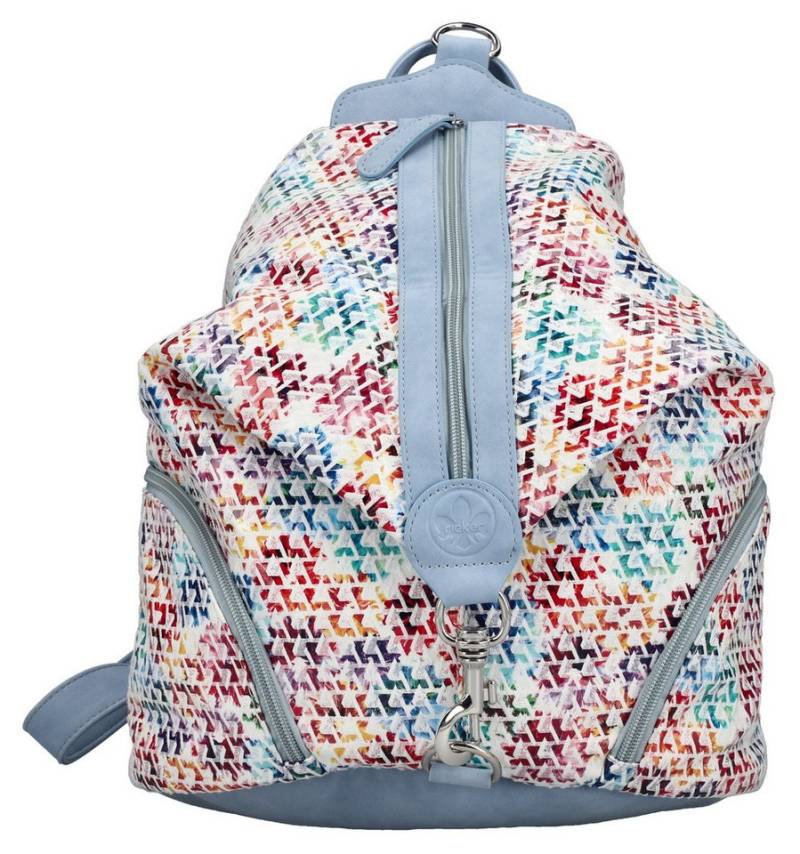 Rieker Cityrucksack, Damen Rucksack, Freizeitrucksack in bunter Optik von Rieker