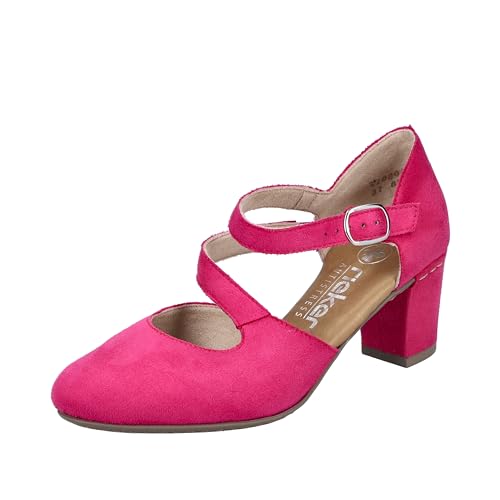 Rieker Damen 41080 Halbschuhe, Pink, 36 EU von Rieker