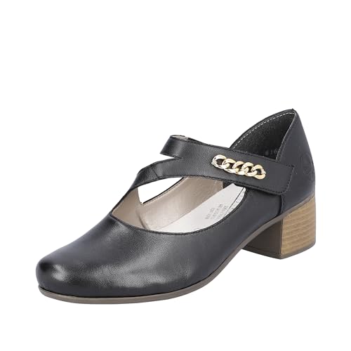 Rieker Damen 41698 Pumps, schwarz, 41 EU von Rieker