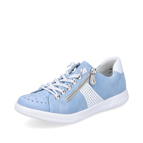 Rieker Damen 45615 Sneaker, blau, 36 EU von Rieker