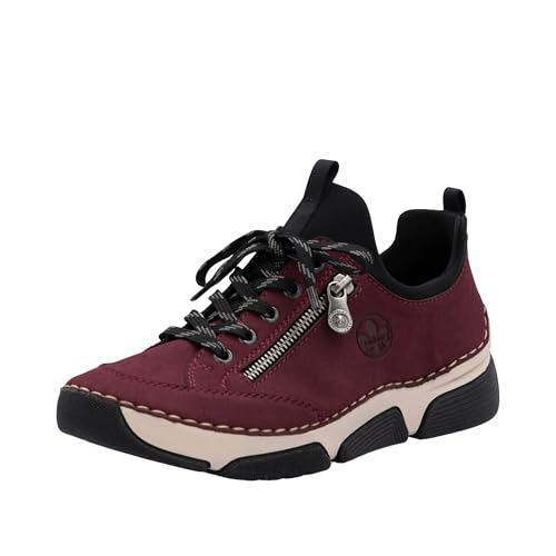 Rieker Damen 45973 Slipper, Rot, 36 EU von Rieker