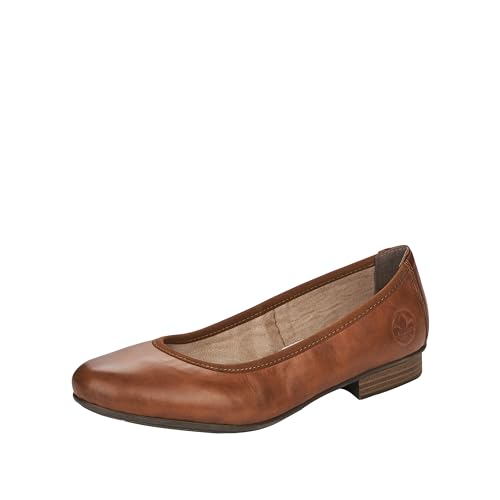 Rieker Damen Ballerinas 51994-24 braun Gr. 36 von Rieker