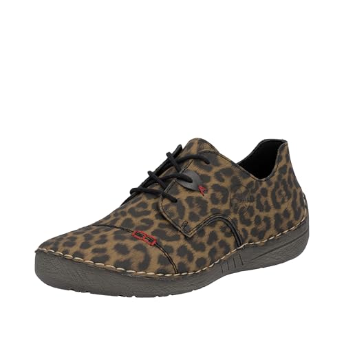 Rieker Damen 52528 Schnürschuhe, Mehrfarbig, 38 EU von Rieker