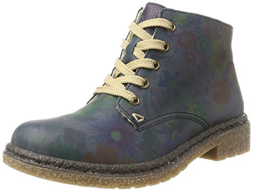 Rieker Damen 53240 Stiefel, Blau (Lake), 36 EU von Rieker