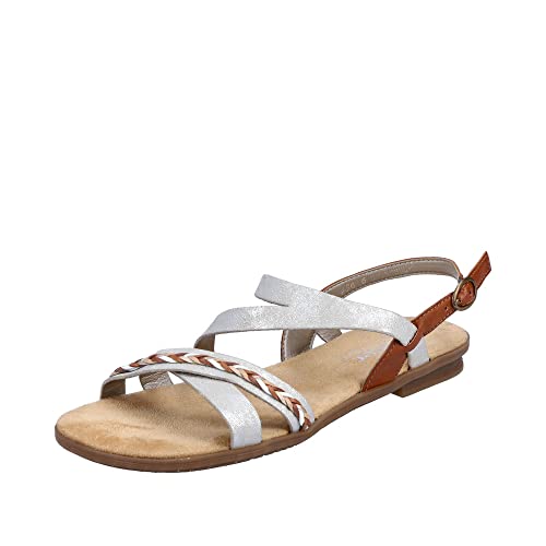 Rieker Damen Sandalen 64263-40 grau Gr. 39 von Rieker