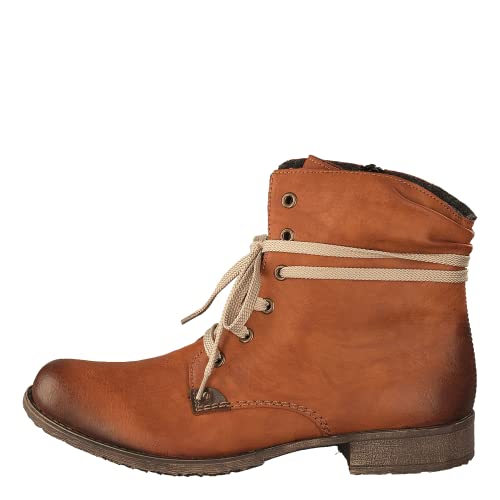 Rieker Damen 70829 Stiefel, Braun (cayenne/kastanie / 24), 40 EU von Rieker