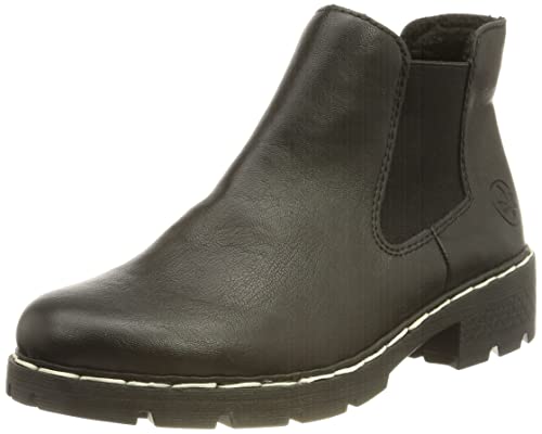 Rieker Damen 76394 Mode-Stiefel, schwarz, 36 EU von Rieker