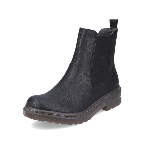 Rieker Damen 78292 Chelsea-Stiefel, Schwarz, 40 EU von Rieker