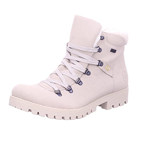 Rieker Damen 78535 Mode-Stiefel, beige, 40 EU von Rieker