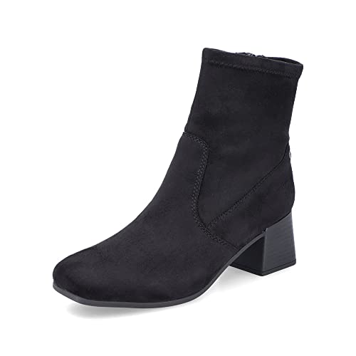 Rieker Damen Ankle Boots 70971, Frauen Stiefeletten,halbstiefel,Kurzstiefel,uebergangsschuhe,uebergangsstiefel,hoch,Bootee,schwarz (00),39 EU / 6 UK von Rieker