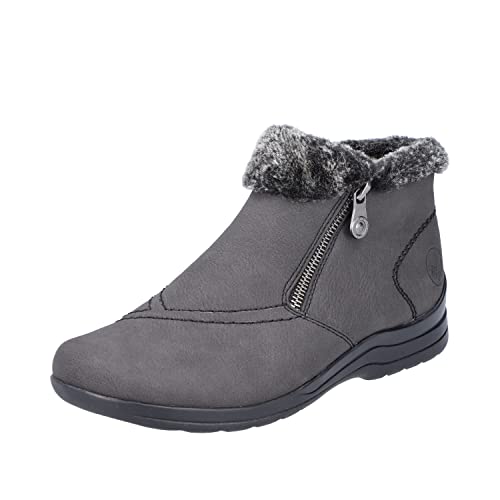 Rieker Damen L1868 Kurzstiefel, grau, 40 EU von Rieker