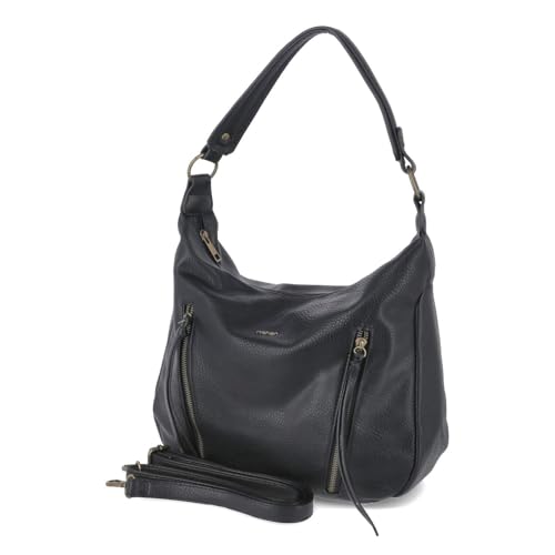 Rieker H1016-00 Handtasche Synthetik Damen in schwarz - Gr. S von Rieker