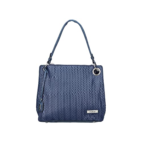 Rieker Damen H1089 Shopper, blau von Rieker