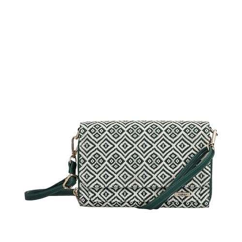 Rieker Damen H1512 Umhängetasche, Grün von Rieker