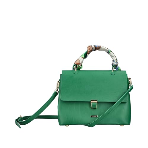 Rieker Damen H1605 Umhängetasche, Grün von Rieker