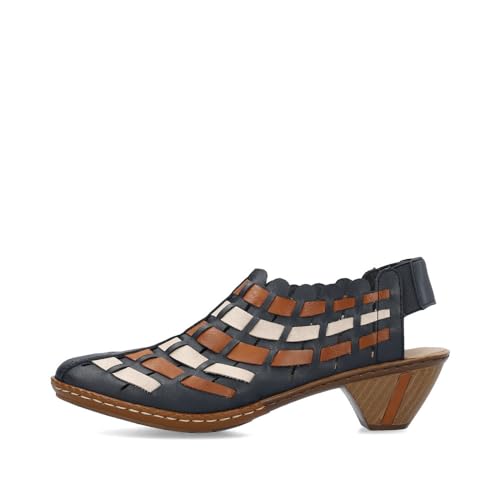 Rieker Damen Halbschuhe 46778 Halbschuhe, Navy, 39 EU von Rieker