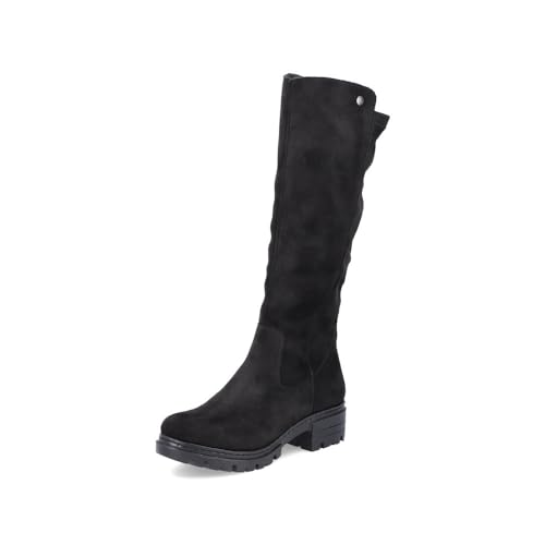 Rieker Damen Winterstiefel 76890, Frauen Stiefel,Outdoorschuhe,warm,gefüttert,Boots,Winterschuhe,uebergangsstiefel,schwarz (00),39 EU / 6 UK von Rieker