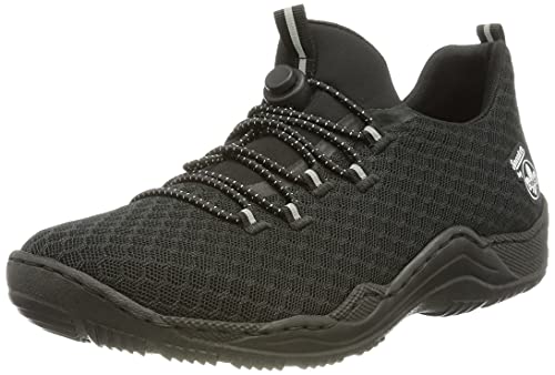 Rieker Damen L0550 Sneaker, schwarz / 02, 42 EU von Rieker