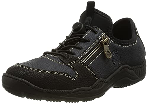 Rieker Damen L0552 Sneaker, schwarz / 00, 36 EU von Rieker