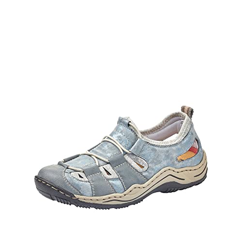 Rieker Cord Womens Casual Sports Shoes Blue Multi 41 EU von Rieker