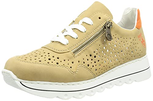 Rieker Damen L3336 Sneaker, Beige,38 EU von Rieker