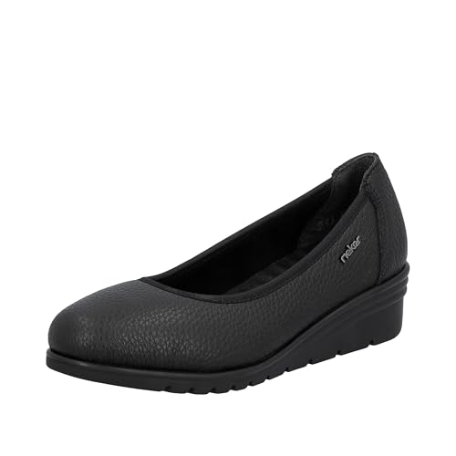 Rieker Damen L5360 Ballerina, Schwarz, 40 EU von Rieker
