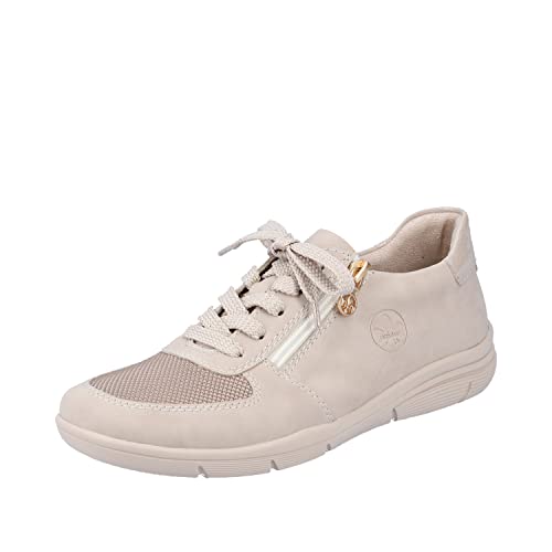 Rieker Damen L7415 Sneaker, beige, 39 EU von Rieker