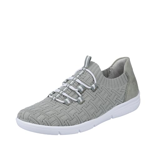 Rieker Damen L7463 Sneaker, grün, 38 EU von Rieker