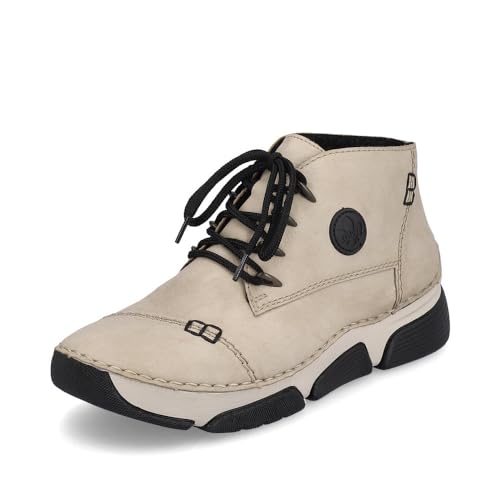 Rieker Damen Low-Top Sneaker 45902, Frauen Halbschuhe,Strassenschuhe,Sportschuhe,Freizeitschuhe,Turnschuhe,Laufschuhe,beige (60),41 EU / 7.5 UK von Rieker