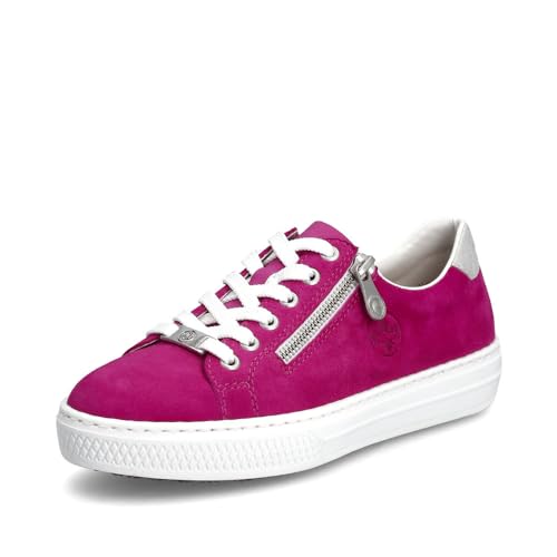 Rieker Damen Low-Top Sneaker L59L1, Frauen Halbschuhe,Laufschuhe,schnürschuhe,schnürer,Plateausohle,Sportschuhe,sonstige Farben (31),38 EU / 5 UK von Rieker