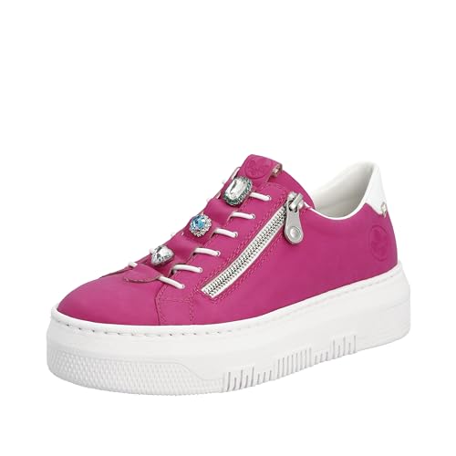 Rieker Damen M1954 Sneaker, Lila, 36 EU von Rieker