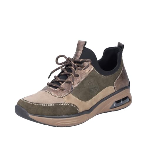 Rieker Damen M5660 Sneaker, Gelb, 41 EU Rieker Damen M5660 Sneaker, Gelb, 41 EU von Rieker