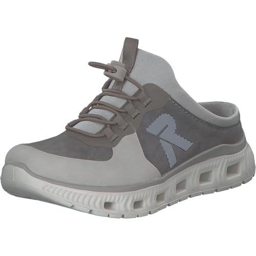 Rieker M6069 hellgrau/Grey/Steel/perlcloud EU37 von Rieker