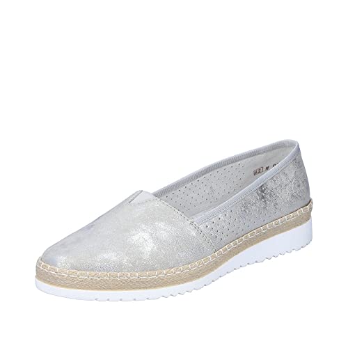 Rieker Damen Slipper M9270-40 grau Gr. 41 von Rieker