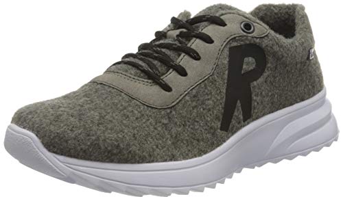 Rieker Damen N6612 Sneaker, grau, 36 EU von Rieker