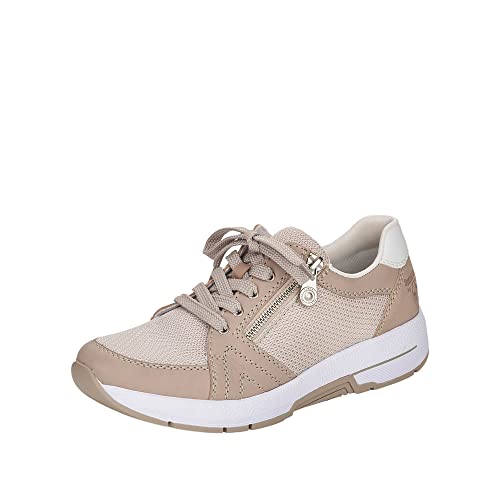 Rieker Damen Sneaker N8450-60 beige Gr. 41 von Rieker