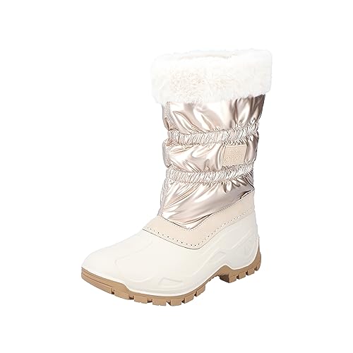 Rieker Damen P9470 Hochschaftstiefel, Beige, 37 EU von Rieker