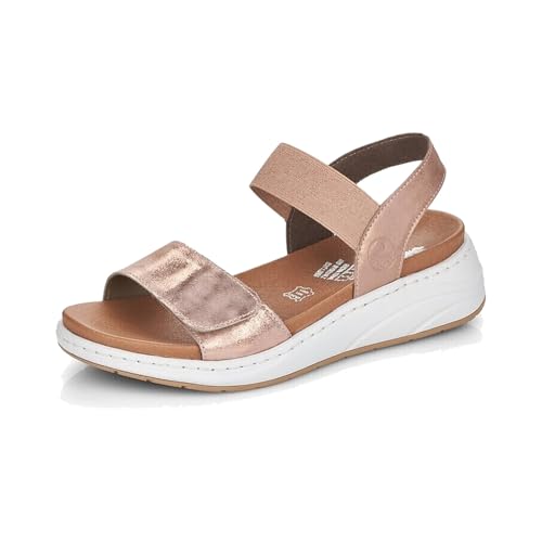 Rieker Damen Sandalen Rosa EU 42 Rosa EU 42 Rosa EU 42 von Rieker
