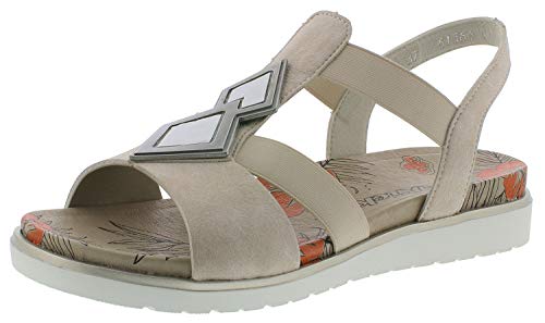 Rieker Damen Sandaletten 1 * 431 V5050-60 beige 657393 von Rieker