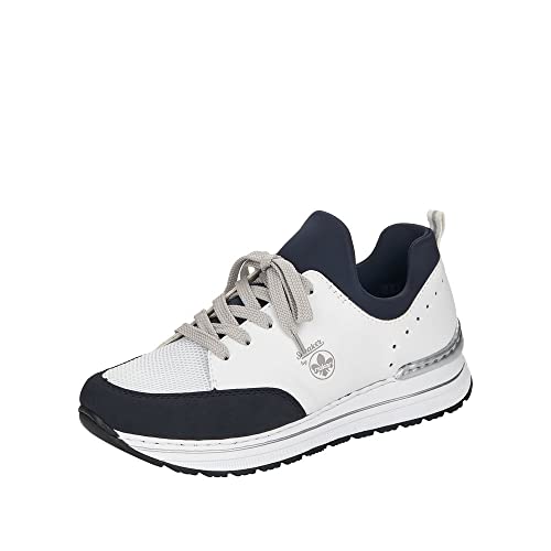 Rieker Damen Sneaker N6973-80 weiß Gr. 39 von Rieker