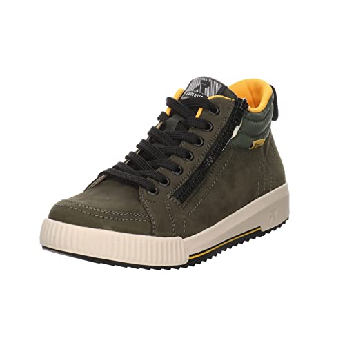 Rieker Damen Stiefeletten Schuhe R-Evolution Boots Leder-/Textilkombination Elegant Freizeit uni nubuk tex wasserfest leder von Rieker