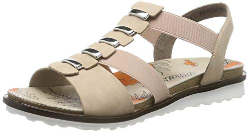 Rieker Damen V0750-31 Geschlossene Sandalen, Rot (Altrosa 31) von Rieker