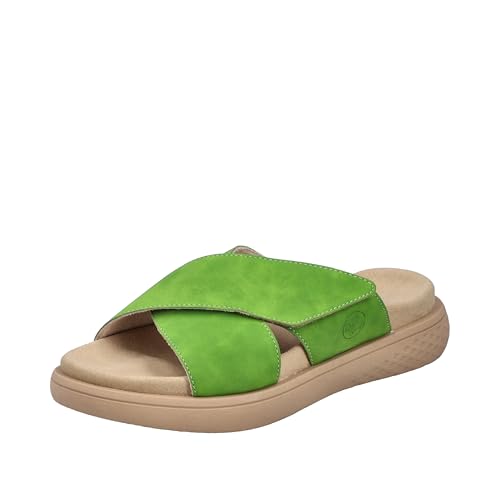 Rieker Damen V1579 Pantolette, Grün, 39 EU Rieker Damen V1579 Pantolette, Grün, 39 EU von Rieker
